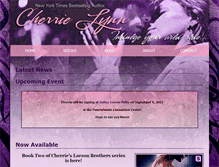 Tablet Screenshot of cherrielynn.com